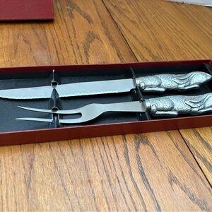 Arthur Court Silver Grooming Set